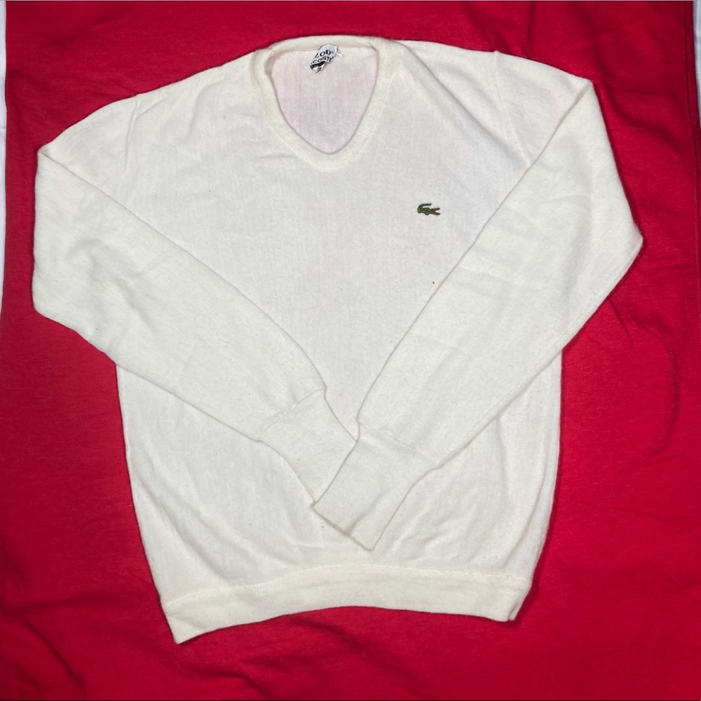 Vintage Izod Lacoste V-Neck Sweater